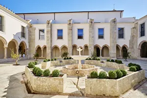 Cloisters of the 15th century Convento de Jesus (Jesus Convent Cloisters of the 15th century Convento de Jesus (Jesus Convent
