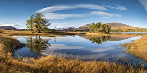 Scottish Loch Scenery Prints: Cloudscape Reflecting in Loch Tulla, Argyll & Bute, Scotland