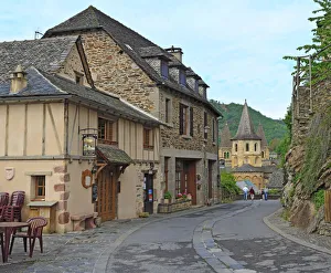Conques, Averyon, Midi-Pyrenees, France Conques, Averyon, Midi-Pyrenees, France