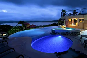Costa Rica, El Castillo, Mountain Lodge, Lake Arenal, Swimming Pool Costa Rica, El Castillo, Mountain Lodge, Lake Arenal, Swimming Pool