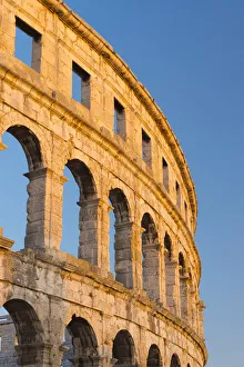 Croatia, Istria, Pula, Pula Arena, Roman Amphitheatre Croatia, Istria, Pula, Pula Arena, Roman Amphitheatre