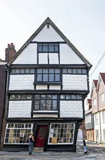 The Crooked House of Canterbury, believed to have been built in 1617 The Crooked House of Canterbury, believed to have been built in 1617