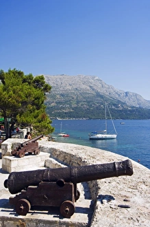 Dalmatia Coast Korcula Island Medieval Old Town Defensive Dalmatia Coast Korcula Island Medieval Old Town Defensive