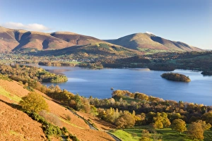 Derwent Water Skiddaw and Blencathra from the slopes of Catbells, Lake District National Park Derwent Water Skiddaw and Blencathra from the slopes of Catbells, Lake District National Park