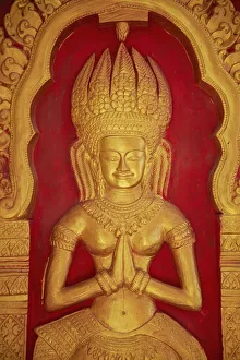 Details at Wat Ounalom, Phnom Penh, Cambodia Details at Wat Ounalom, Phnom Penh, Cambodia