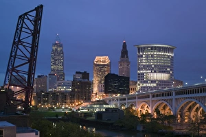 Detroit Avenue Bridge, Cleveland, Ohio, USA Detroit Avenue Bridge, Cleveland, Ohio, USA