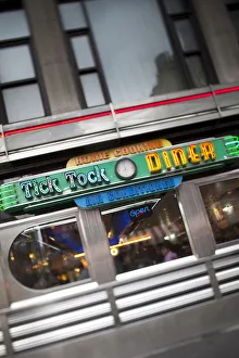 Diner in Midtown Manhattan, New York City, USA Diner in Midtown Manhattan, New York City, USA