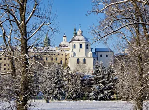 Dominican Priory, winter, Lublin, Lublin Voivodeship, Poland Dominican Priory, winter, Lublin, Lublin Voivodeship, Poland