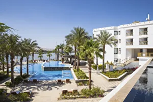 Egypt, Luxor, Swimmng pool at Hilton Luxor Resort & Spa Egypt, Luxor, Swimmng pool at Hilton Luxor Resort & Spa