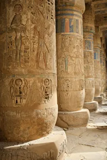 Egypt, Luxor, West Bank, Medinat Habu Temple Egypt, Luxor, West Bank, Medinat Habu Temple