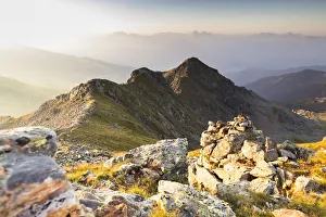 an emotional sunrise from the peaks of the Sarner Alps, Bolzano province, South Tyrol an emotional sunrise from the peaks of the Sarner Alps, Bolzano province, South Tyrol