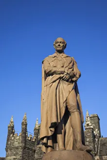 England, Devon, Tavistock, Statue of Francis Russell, Duke of Bedford England, Devon, Tavistock, Statue of Francis Russell, Duke of Bedford
