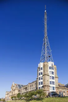 Prints of England, London, Alexandra Palace, The Radio and TV Transmission Mast Palace Prints: Alexandra Palace Radio and TV Transmission Mast Print