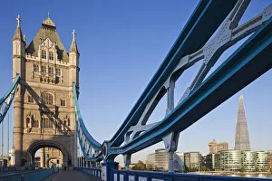 England, London, Southwark, Tower Bridge and The Shard England, London, Southwark, Tower Bridge and The Shard