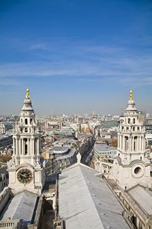 England, London, View of London from St Pauls cathedral England, London, View of London from St Pauls cathedral