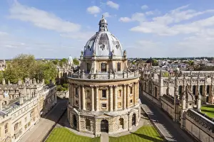 Prints of England, Oxfordshire, Oxford, The Radcliffe Camera Library Oxford Prints: AWL Print: The Radcliffe Camera Library, Oxford