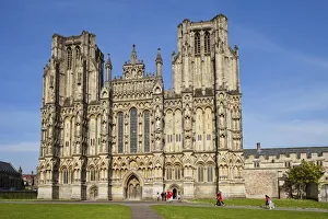 England, Somerset, Wells, Wells Cathedral England, Somerset, Wells, Wells Cathedral