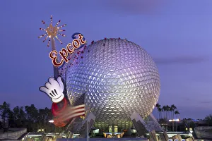 Epcot Center, Disneyland, Orlando, Florida, USA Epcot Center, Disneyland, Orlando, Florida, USA