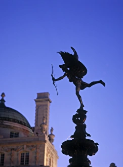 Eros Statue London Prints: Eros Statue