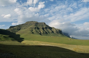 Escarpment in the Sehlabethebe National Park Escarpment in the Sehlabethebe National Park