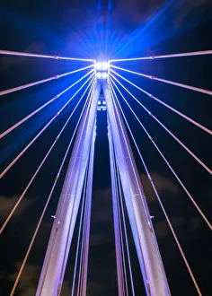 Europe, England, London, Hungerford Bridge Europe, England, London, Hungerford Bridge