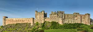 Europe, England, Northumberland, Bamburgh Castle Europe, England, Northumberland, Bamburgh Castle