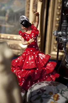 Figurine of a flamenco dancer, Barcelona, Spain Figurine of a flamenco dancer, Barcelona, Spain