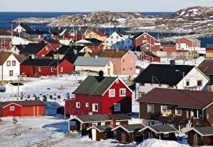 Fishing village Bugoynes, Northeastern Norway, Norway Fishing village Bugoynes, Northeastern Norway, Norway