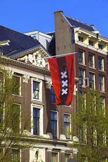 Flag of Amsterdam, Amsterdam, Netherlands Flag of Amsterdam, Amsterdam, Netherlands