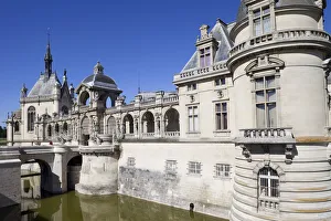 France, Ile-de-France, Chantilly, Chateau de Chantilly France, Ile-de-France, Chantilly, Chateau de Chantilly