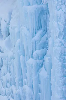 Frozen waterfall, Shiretoko National Park, Hokkaido, Japan Frozen waterfall, Shiretoko National Park, Hokkaido, Japan