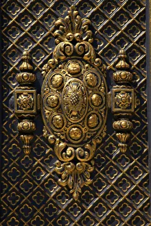 Detail on Gate Leading to Bosphorus, Beylerbeyi Palace, Beylerbeyi, Istanbul, Turkey Detail on Gate Leading to Bosphorus, Beylerbeyi Palace, Beylerbeyi, Istanbul, Turkey