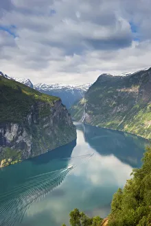 Geirangerfjord, Western fjords, Norway Geirangerfjord, Western fjords, Norway