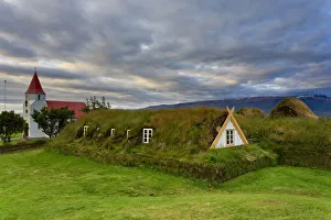 Glumbaer Church and Turf Roofed Farm Museum, Varmahlid, Iceland Glumbaer Church and Turf Roofed Farm Museum, Varmahlid, Iceland