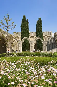 Gothic Monastery in Belapais or Beylerbey, North Cyprus Gothic Monastery in Belapais or Beylerbey, North Cyprus