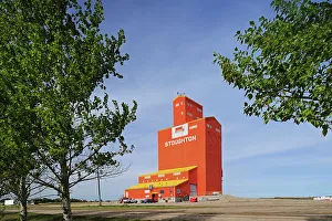 Print of Staughton Saskatchewan Grain Elevator