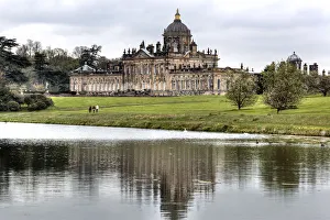 Great lake, Castle Howard, North Yorkshire, England, UK Great lake, Castle Howard, North Yorkshire, England, UK