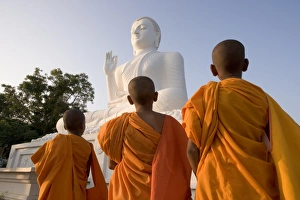 The Great seated Buddha at Mihintale, Mihintale, Sri Lanka The Great seated Buddha at Mihintale, Mihintale, Sri Lanka