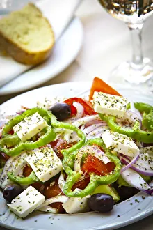Greek Salad, Plaka District, Athens, Greece Greek Salad, Plaka District, Athens, Greece