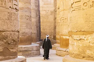 Guardian at the Karnak Temple, Luxor, Egypt, Africa Guardian at the Karnak Temple, Luxor, Egypt, Africa