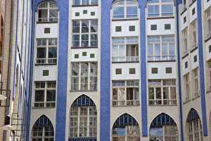 Hackesche Hofe (early 20th Century German Secession architecture), Berlin, Germany Hackesche Hofe (early 20th Century German Secession architecture), Berlin, Germany