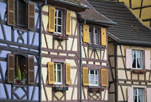 Half Timbered Houses, Colmar, Alsace, France Half Timbered Houses, Colmar, Alsace, France