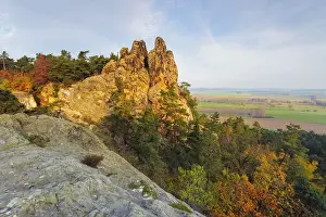 Teufelsmauer Sandstone Formations Print, Germany