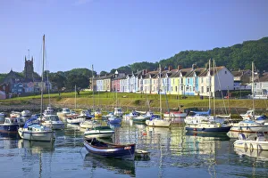 Aberaeron Harbour Print, Wales, UK