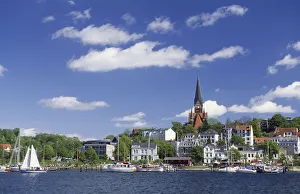 Harbour of Flensburg, Schleswig-Holstein, Germany Harbour of Flensburg, Schleswig-Holstein, Germany