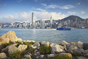 Hong Kong Island skyline, Hong Kong, China Hong Kong Island skyline, Hong Kong, China