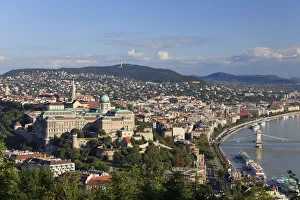 Hungary, Budapest, River Danube and City Hungary, Budapest, River Danube and City
