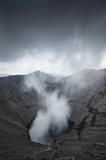 Indonesia, Java, Smoking volcano Bromo, Bromo Tengger Semeru National Park, Isle of Java Indonesia, Java, Smoking volcano Bromo, Bromo Tengger Semeru National Park, Isle of Java