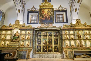Interior of the Igreja de Jesus (Coro Alto room), dating back to the 15th century Interior of the Igreja de Jesus (Coro Alto room), dating back to the 15th century