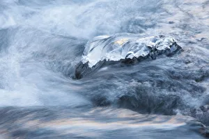 Italy, Emilia Romagna,, Acquacheta river on winter Italy, Emilia Romagna,, Acquacheta river on winter